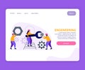 Engineering Flat Landing Page