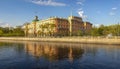 Engineering (Mikhailovsky) castle, early morning, St. Petersburg, Russia