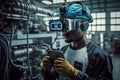 Engineers Using Augmented & Mixed VR Tools: AI, Deep Learning & Industry 4.0 Advancements