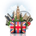 England, British landmarks Royalty Free Stock Photo