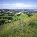 England, Cotswolds, Coaley Peak viewpoint