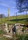 England, Cotswold stone stile