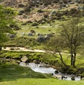 England derbyshire peak district national park Royalty Free Stock Photo