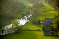 England derbyshire peak district national park Royalty Free Stock Photo