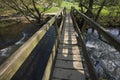 England derbyshire peak district national park valley of the riv Royalty Free Stock Photo