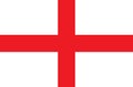 The England flag illustration.And vector background.