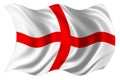 England flag isolated