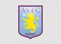 England football club emblem on transparent background. Vector illustration. Aston Villa FC