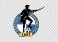 England football club emblem on transparent background. Vector illustration. Bristol Rovers FC