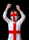 England football fan Royalty Free Stock Photo