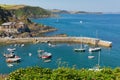 England harbour Mevagissey Cornwall Royalty Free Stock Photo