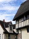 England: historic cottages in Norwich - v