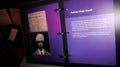 England ,Liverpool.may18- 2013 Makhan Singh`s Pedlar`s Certificate No 1591displayed in liverpool museum