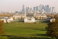 England London - April 19, 2019 : Greenwich Park with National Maritime Museum. Royalty Free Stock Photo