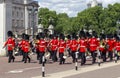 England London 22 june 2019  guards musical band Royalty Free Stock Photo