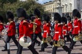 England London 22 june 2019  guards musical band Royalty Free Stock Photo