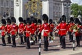 England London 22 june 2019  guards musical band Royalty Free Stock Photo