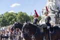 England London 22 june 2019 riding guards Royalty Free Stock Photo