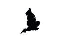 England map outline country shape