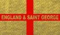 England and Saint George Mosaic Flag