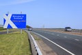 England scotland border crossing A1 road