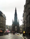 England Scotland Edinburgh Scott monument city