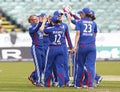 England v West Indies Women's T20 International Cricket Match Royalty Free Stock Photo
