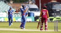 England v West Indies Women's T20 International Cricket Match Royalty Free Stock Photo