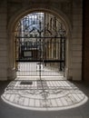 England: wrought iron synagogue gates