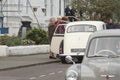 Steve Coogan filming in Llandudno North Wales