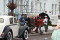 Steve Coogan filming in Llandudno North Wales