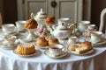 English Afternoon Tea Display Royalty Free Stock Photo