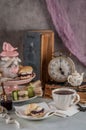 English Five O`Clock Tea Royalty Free Stock Photo