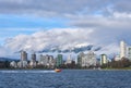 English Bay Rough Seas Royalty Free Stock Photo