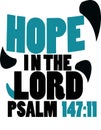 English Bible for hope \