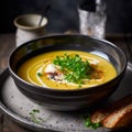 English Bitter Squash Soup: A Multi-layered, Crisp And Clean Delight