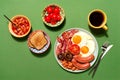 English breakfast concept Royalty Free Stock Photo