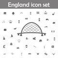 English bridge icon. England icons universal set for web and mobile