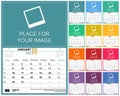 English Calendar 2017