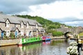 english canal boats Royalty Free Stock Photo