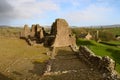 English castle ruins Royalty Free Stock Photo