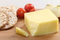 English Cheddar cheese Royalty Free Stock Photo