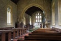 English church interior Royalty Free Stock Photo