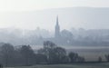 English Church in Morning Mist