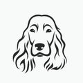 English Cocker Spaniel - vector illustration