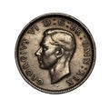 English coin one shilling