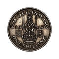 English coin one shilling