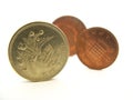 english coins Royalty Free Stock Photo