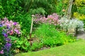 English country garden Royalty Free Stock Photo