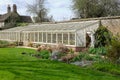 English Country Garden Greenhouse Royalty Free Stock Photo